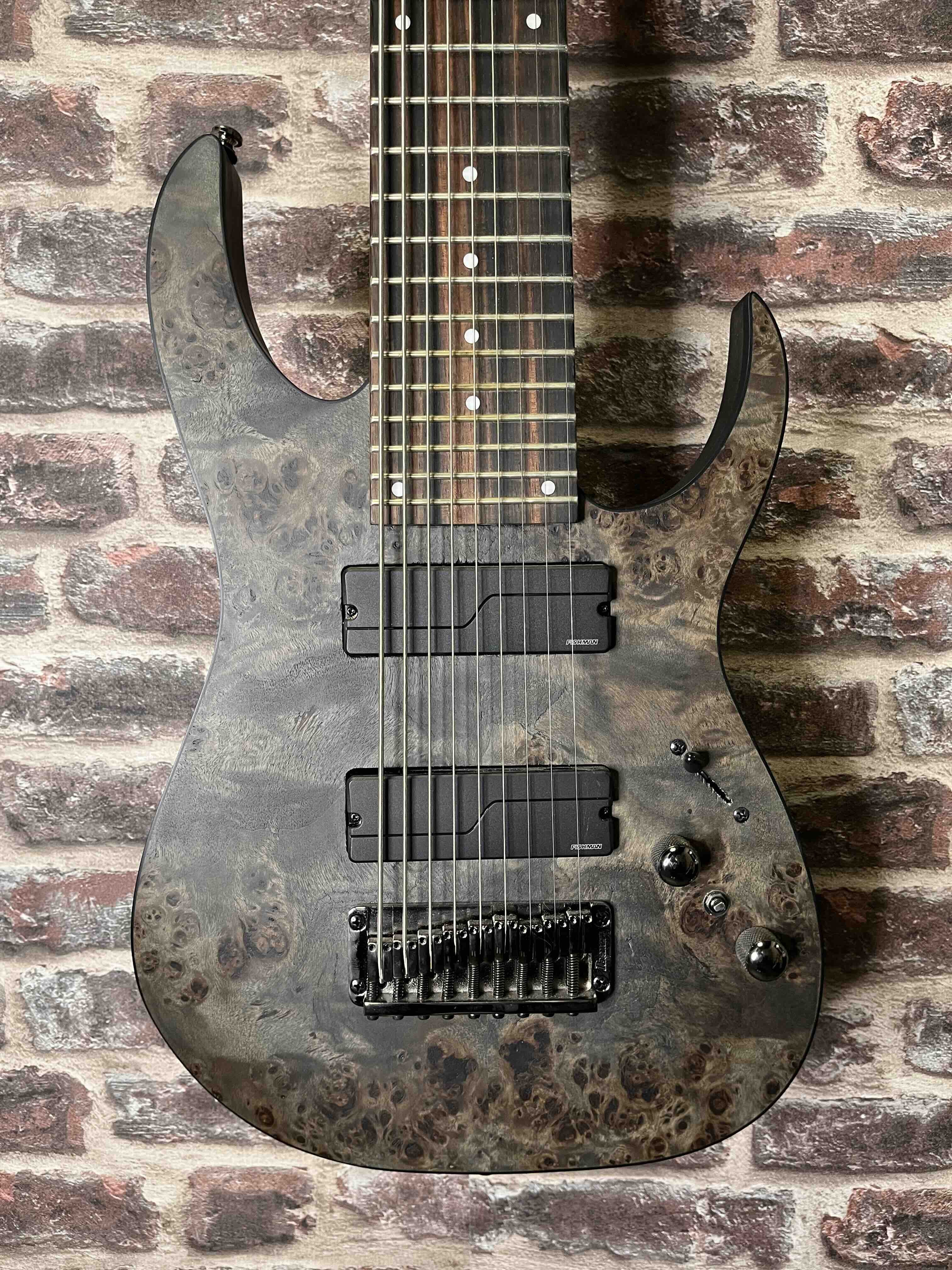 Ibanez RG9PB Transparent Gray Flat