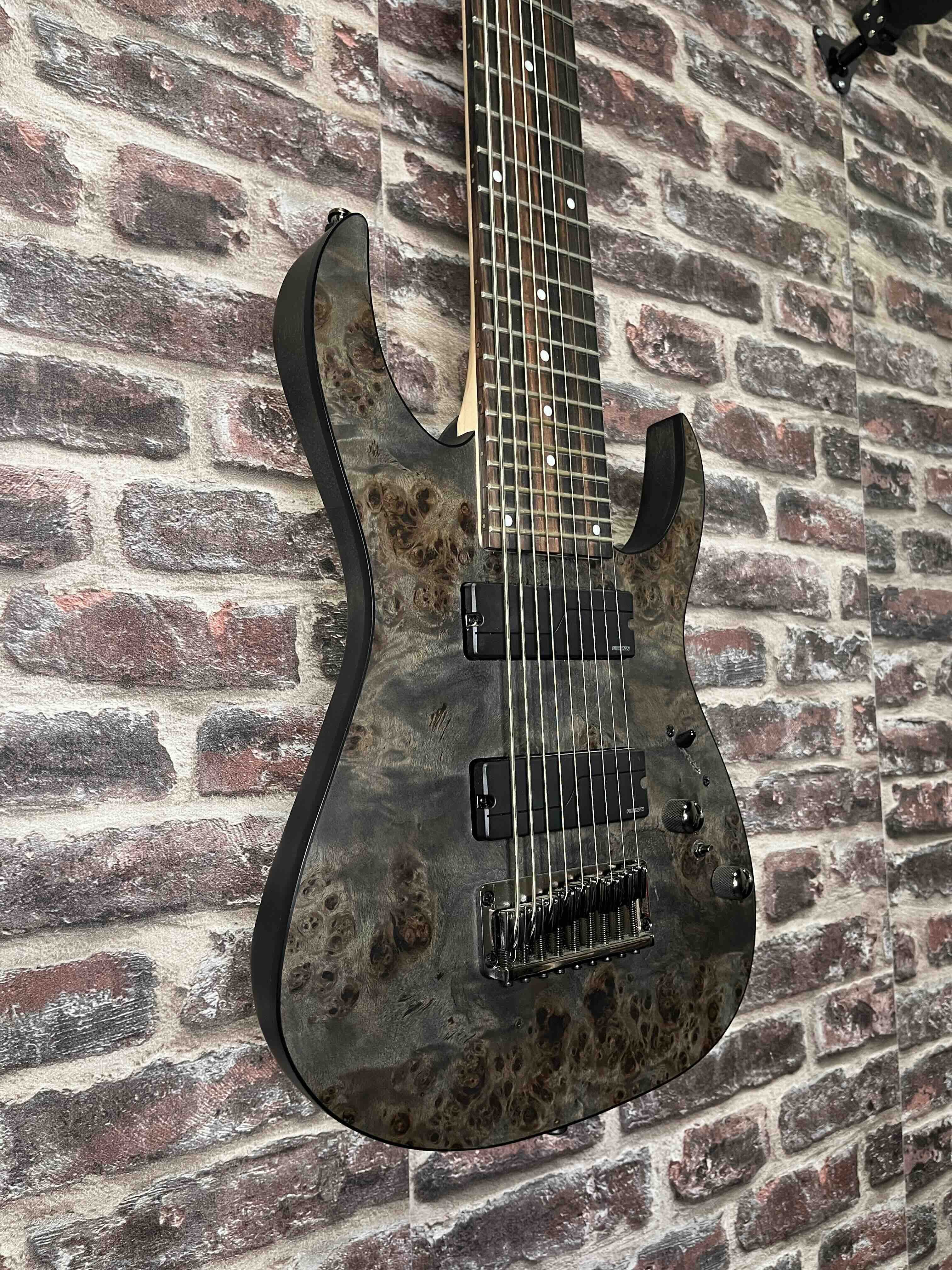 Ibanez RG9PB Transparent Gray Flat