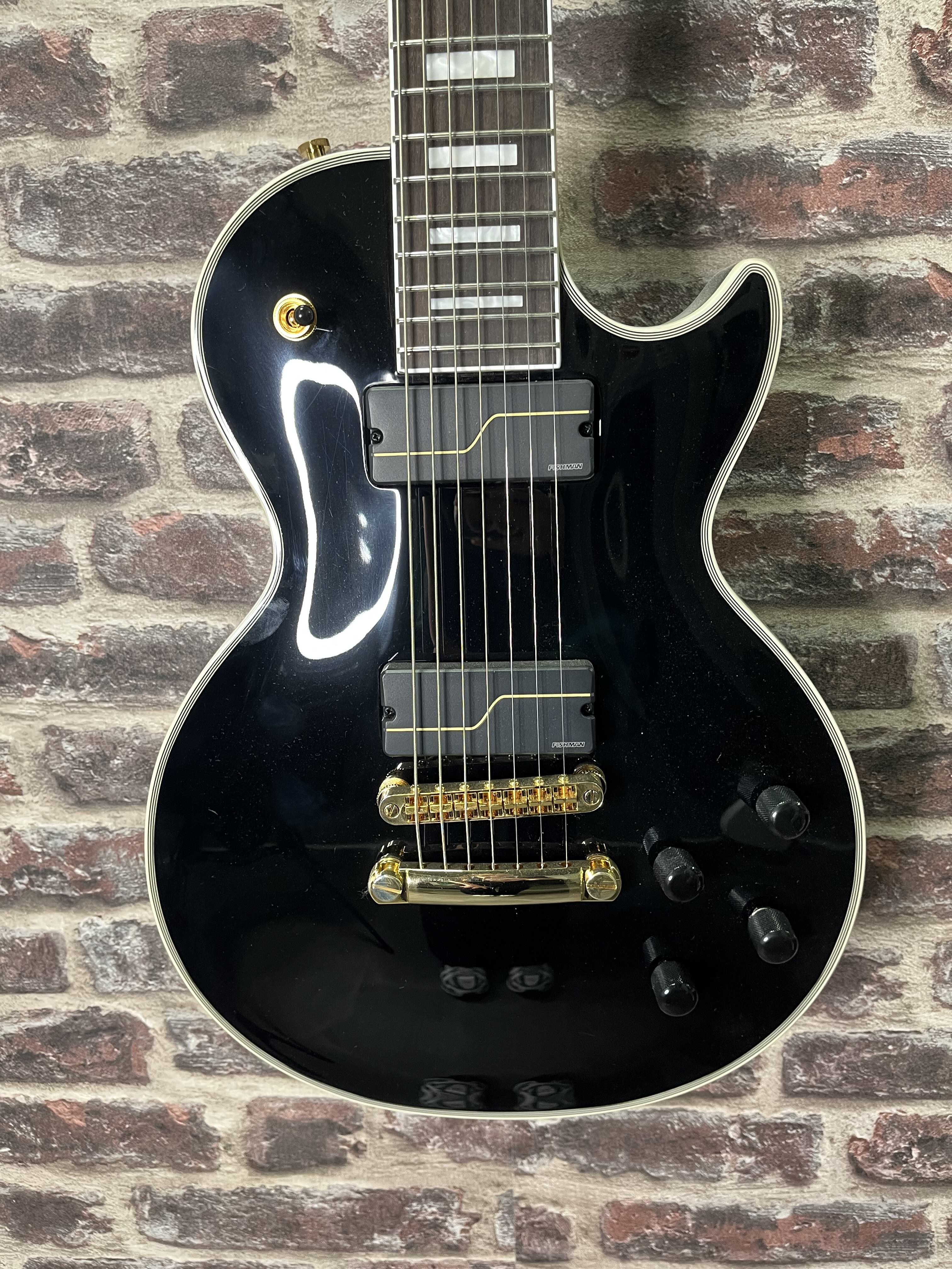 Epiphone Matt Heafy Les Paul Custom Origins 7‑cordes Ebony