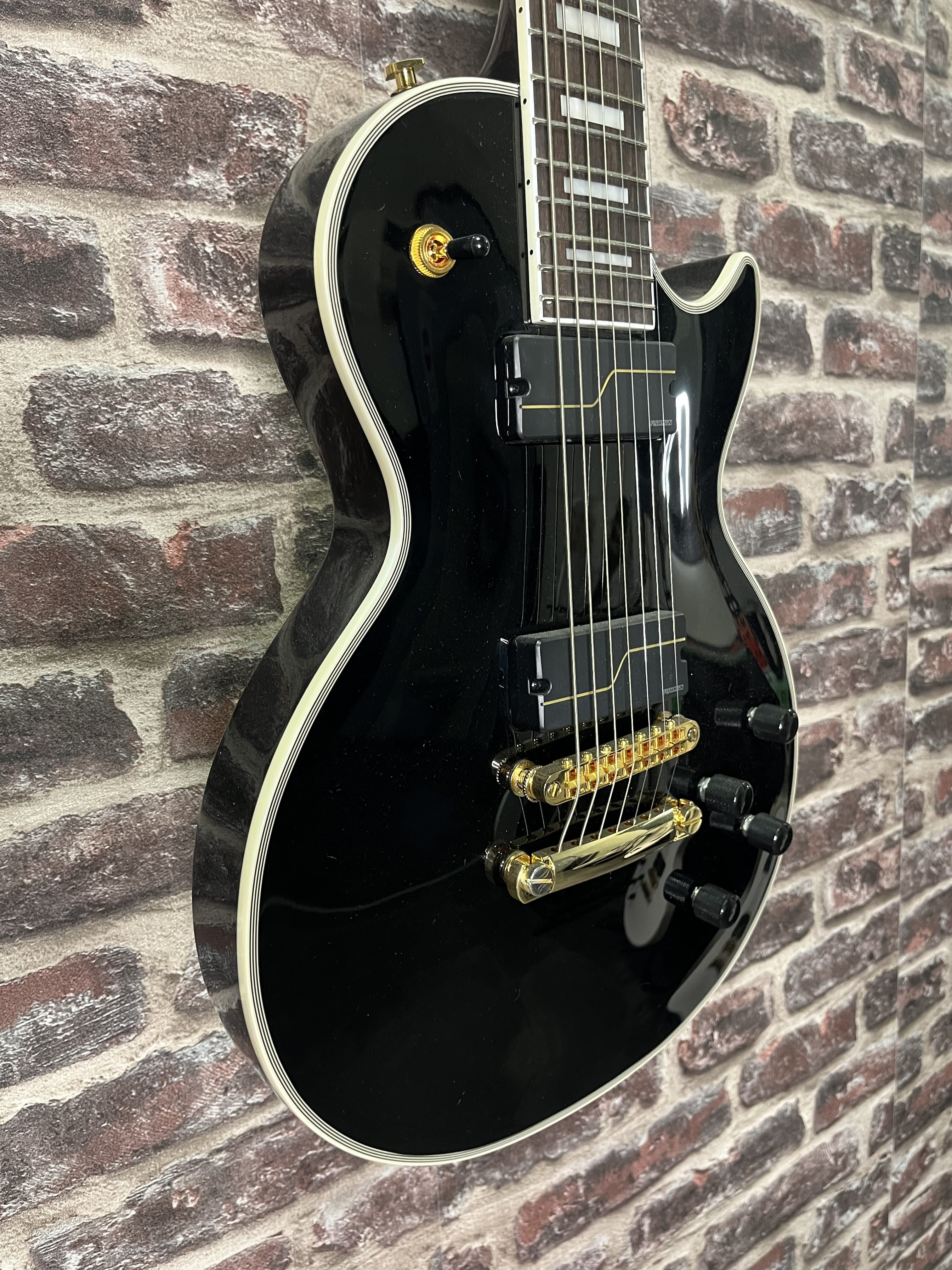 Epiphone Matt Heafy Les Paul Custom Origins 7‑cordes Ebony