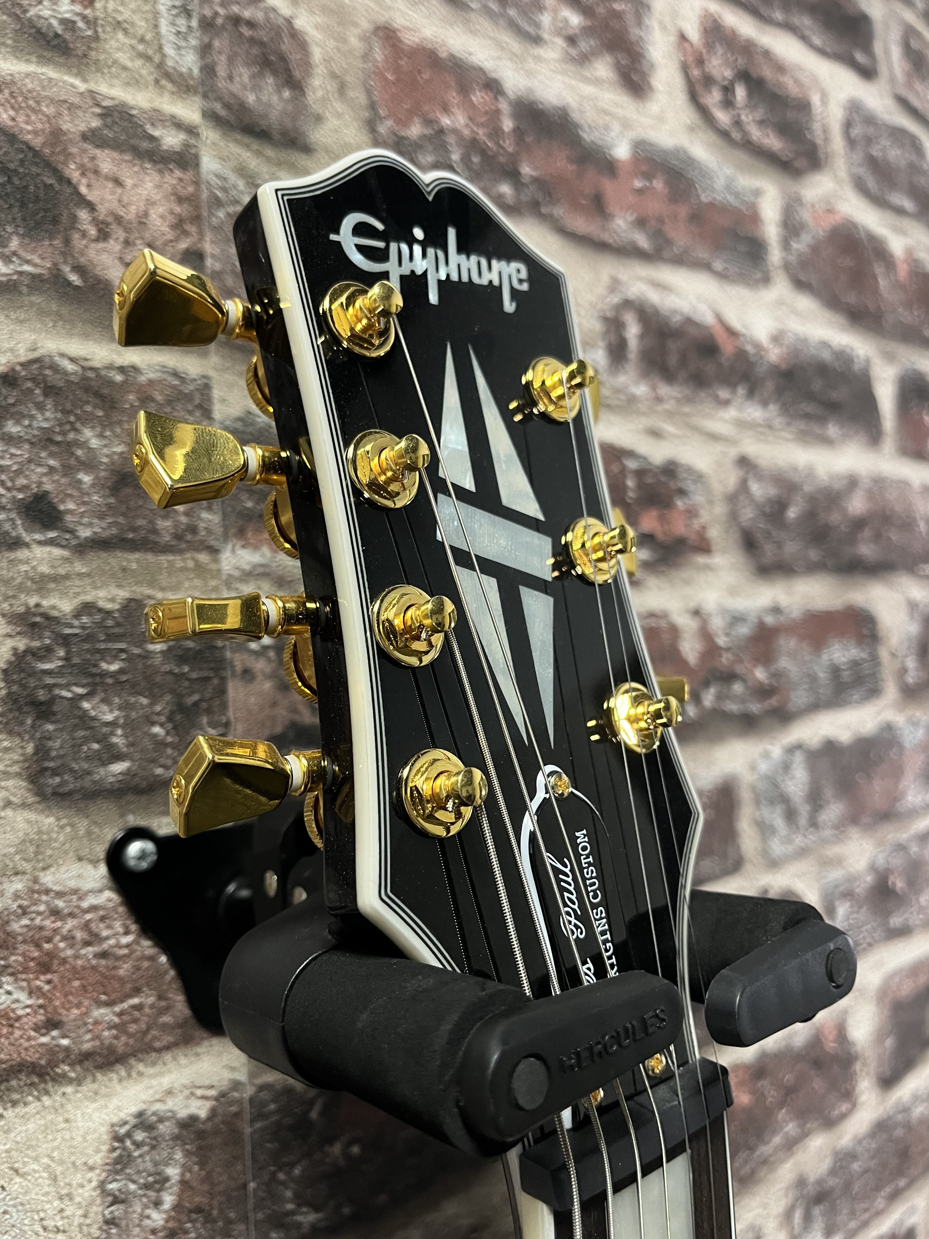 Epiphone Matt Heafy Les Paul Custom Origins 7‑cordes Ebony