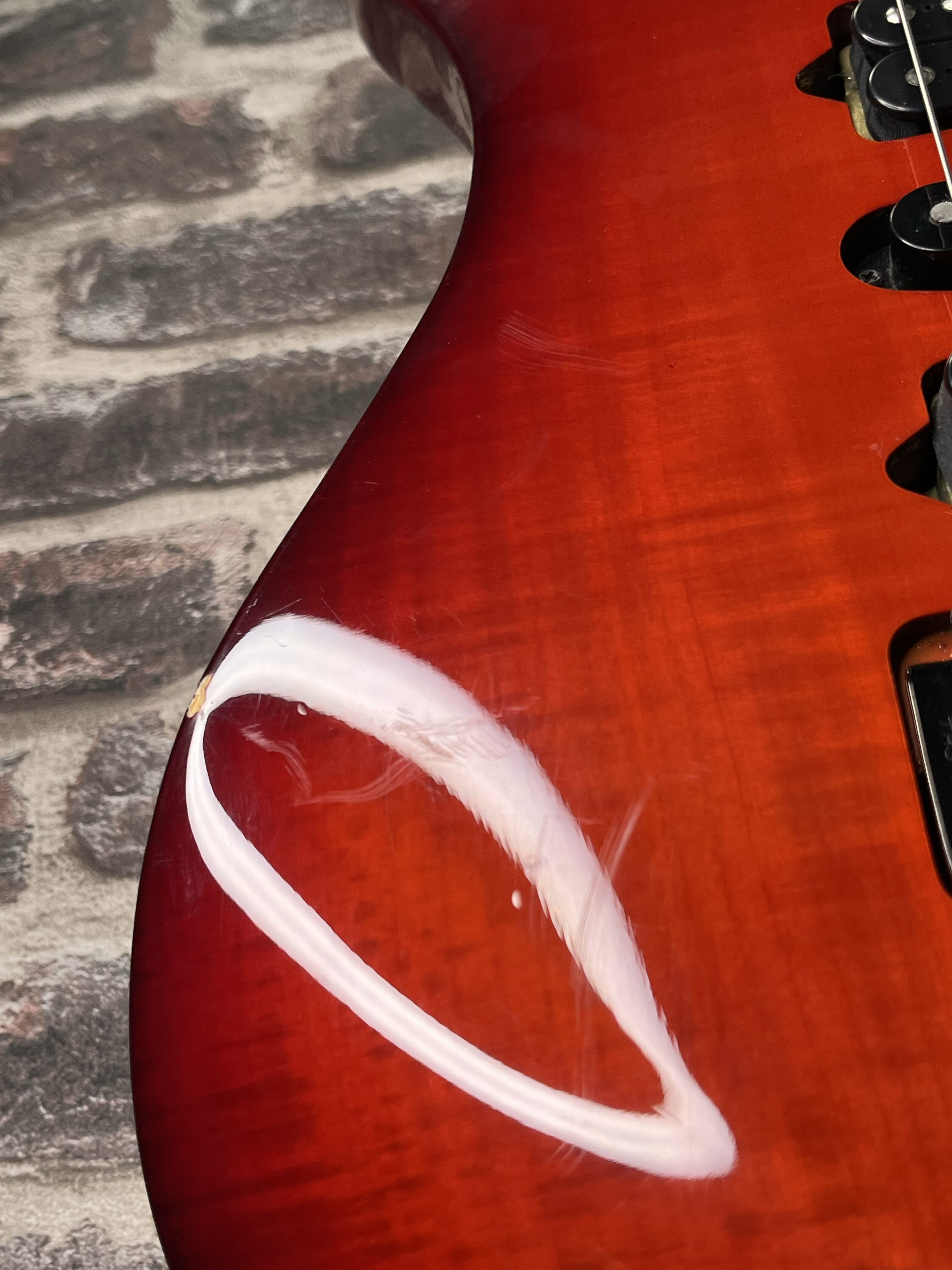 Yamaha PAC 821D Cherry Red Burst OCCASION