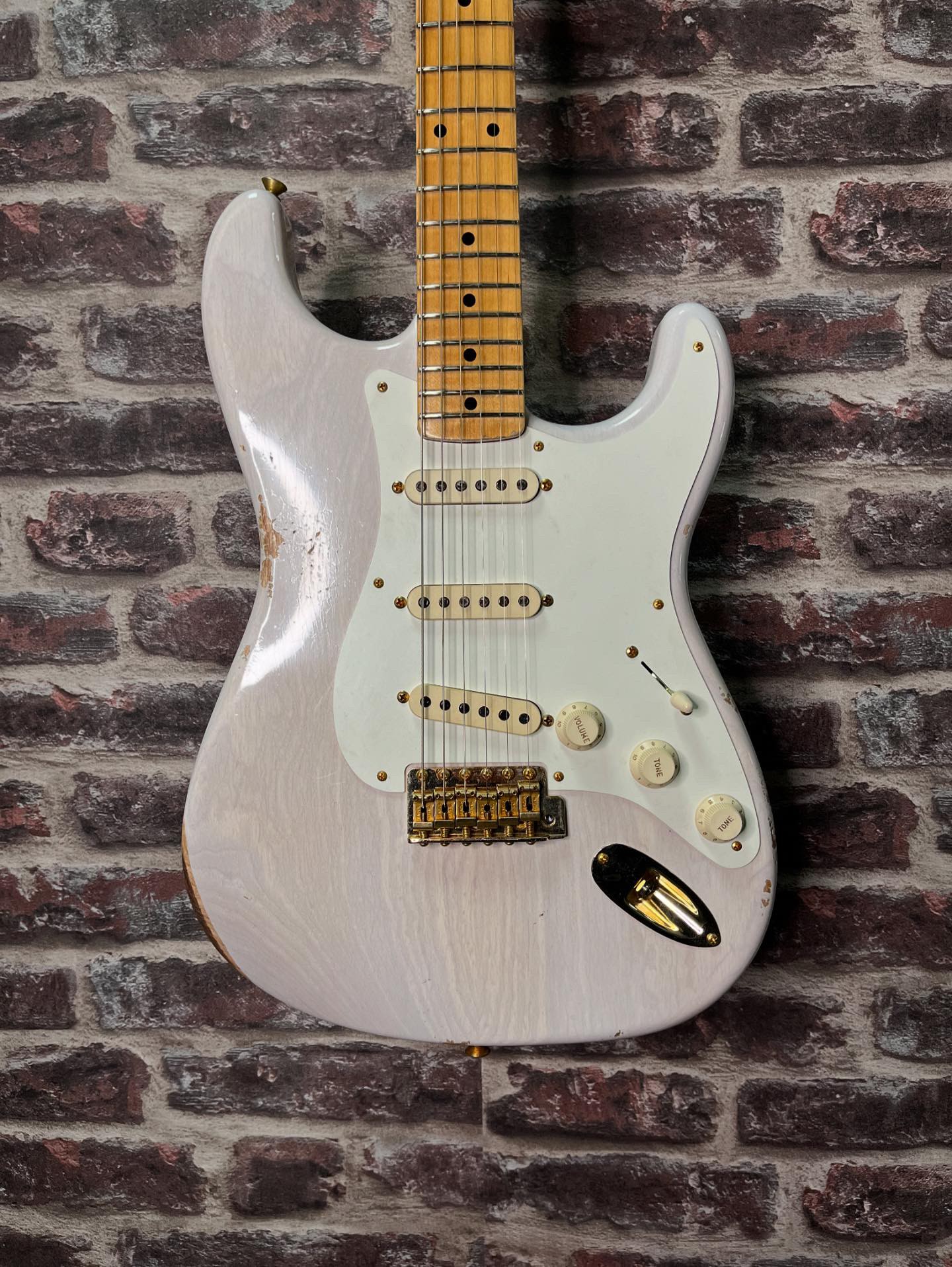 Fender 55 Strat Relic Mn WBL GHB