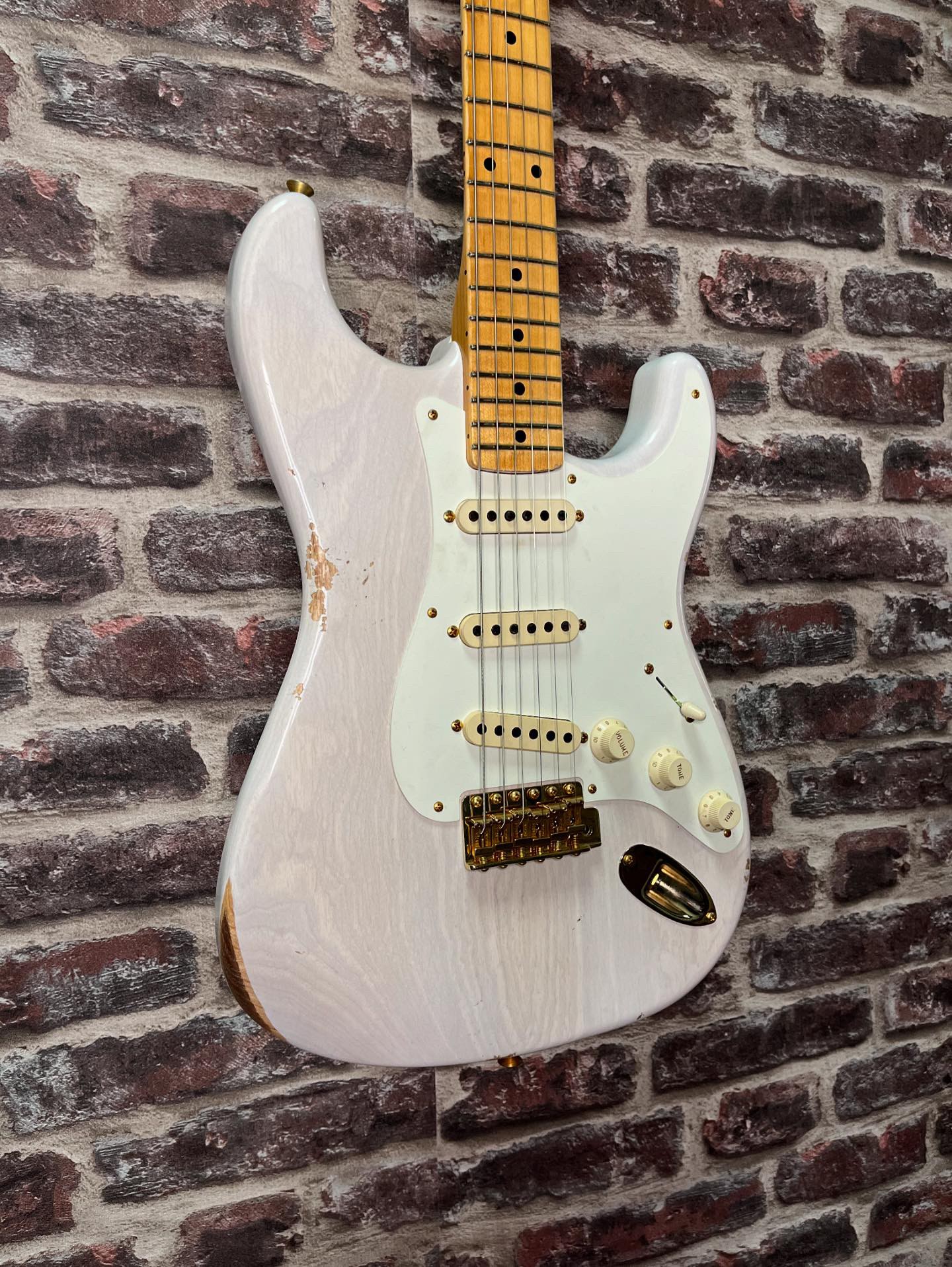 Fender 55 Strat Relic Mn WBL GHB