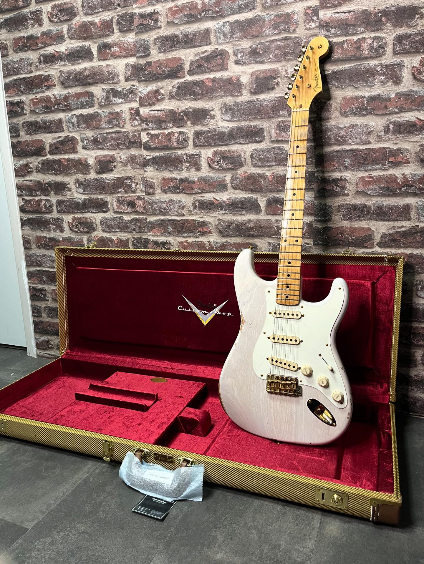 Fender 55 Strat Relic Mn WBL GHB