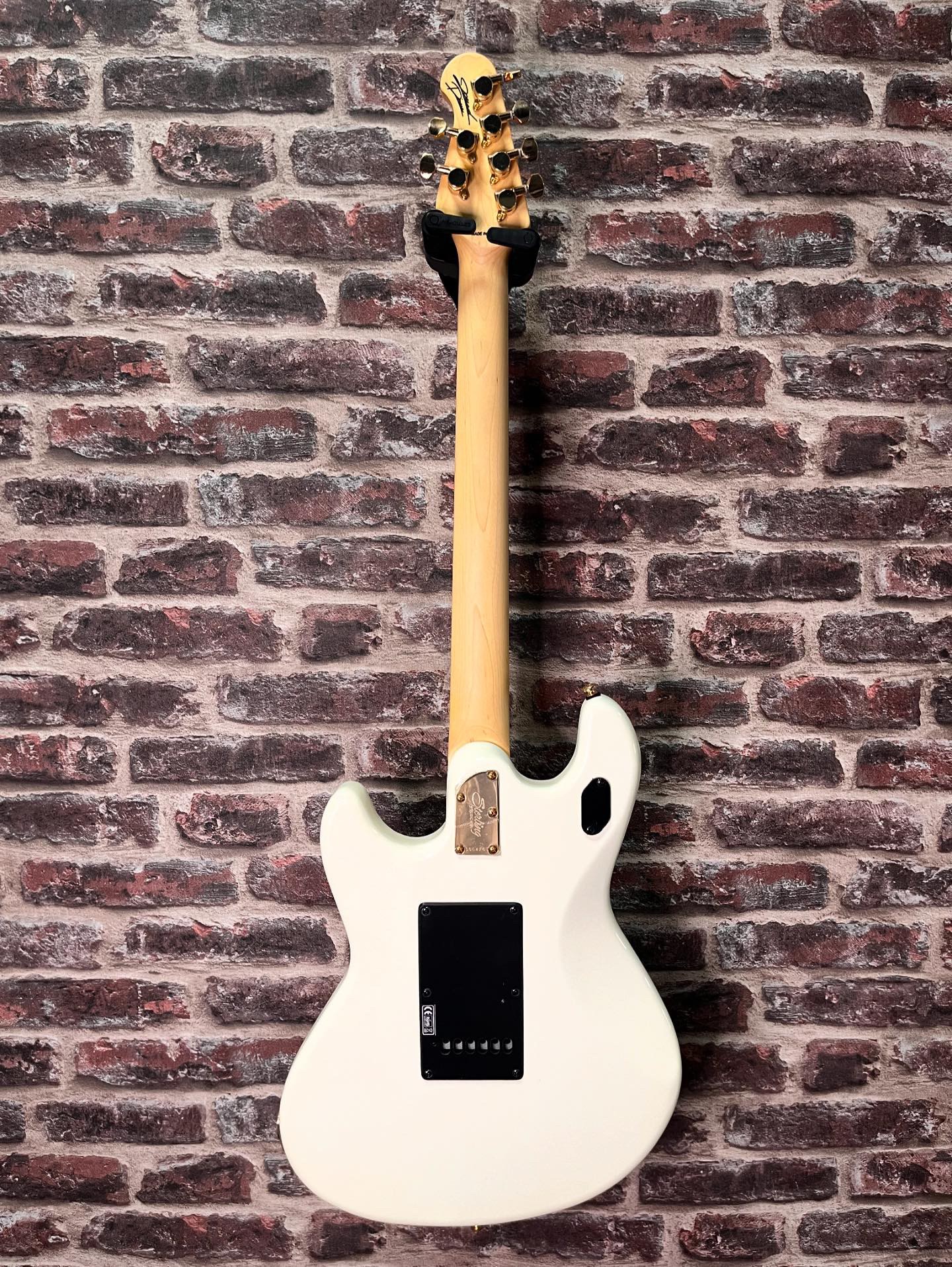 Sterling by Music Man Jared Dines StingRay Olympic White