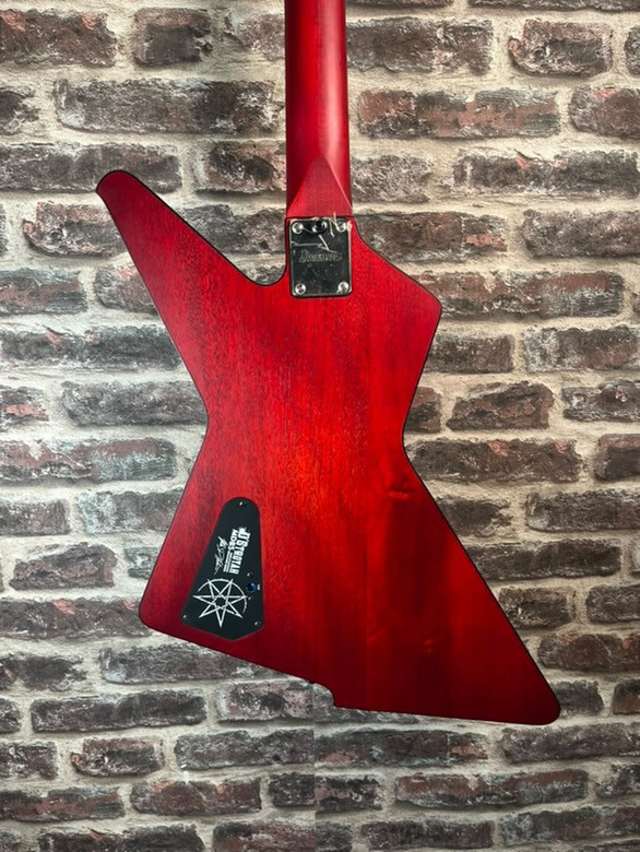 Ibanez MDB5 Mike D’Antonio Signature Oxblood Weathered Black