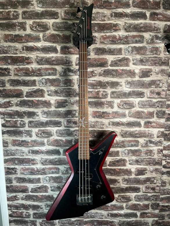Ibanez MDB5 Mike D’Antonio Signature Oxblood Weathered Black