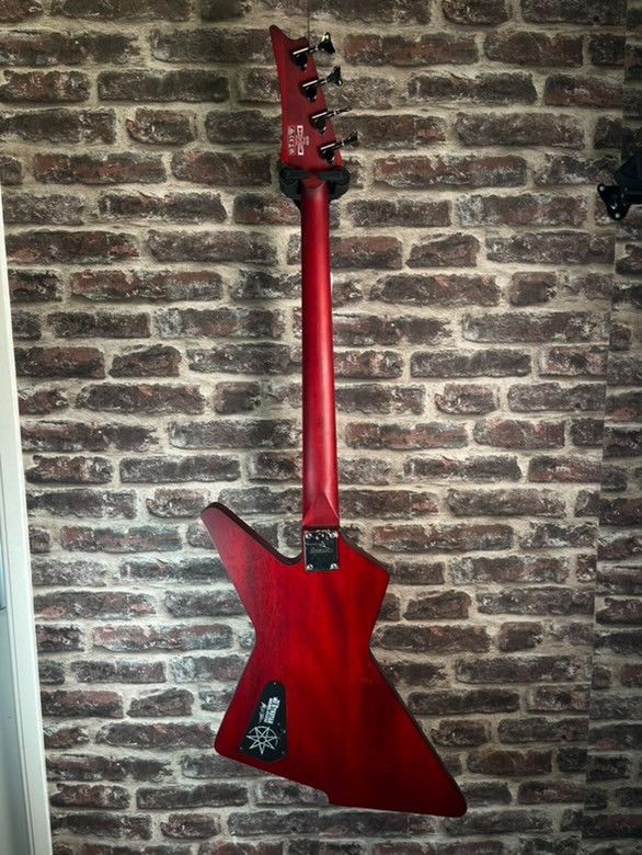 Ibanez MDB5 Mike D’Antonio Signature Oxblood Weathered Black