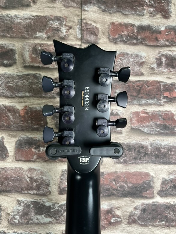 ESP E‑II Eclipse‑7 Black Satin OCCASION