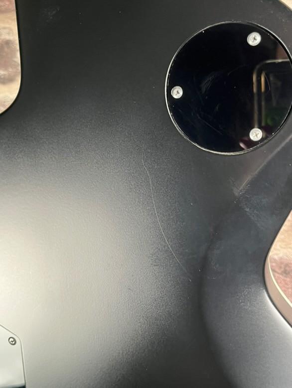 ESP E‑II Eclipse‑7 Black Satin OCCASION