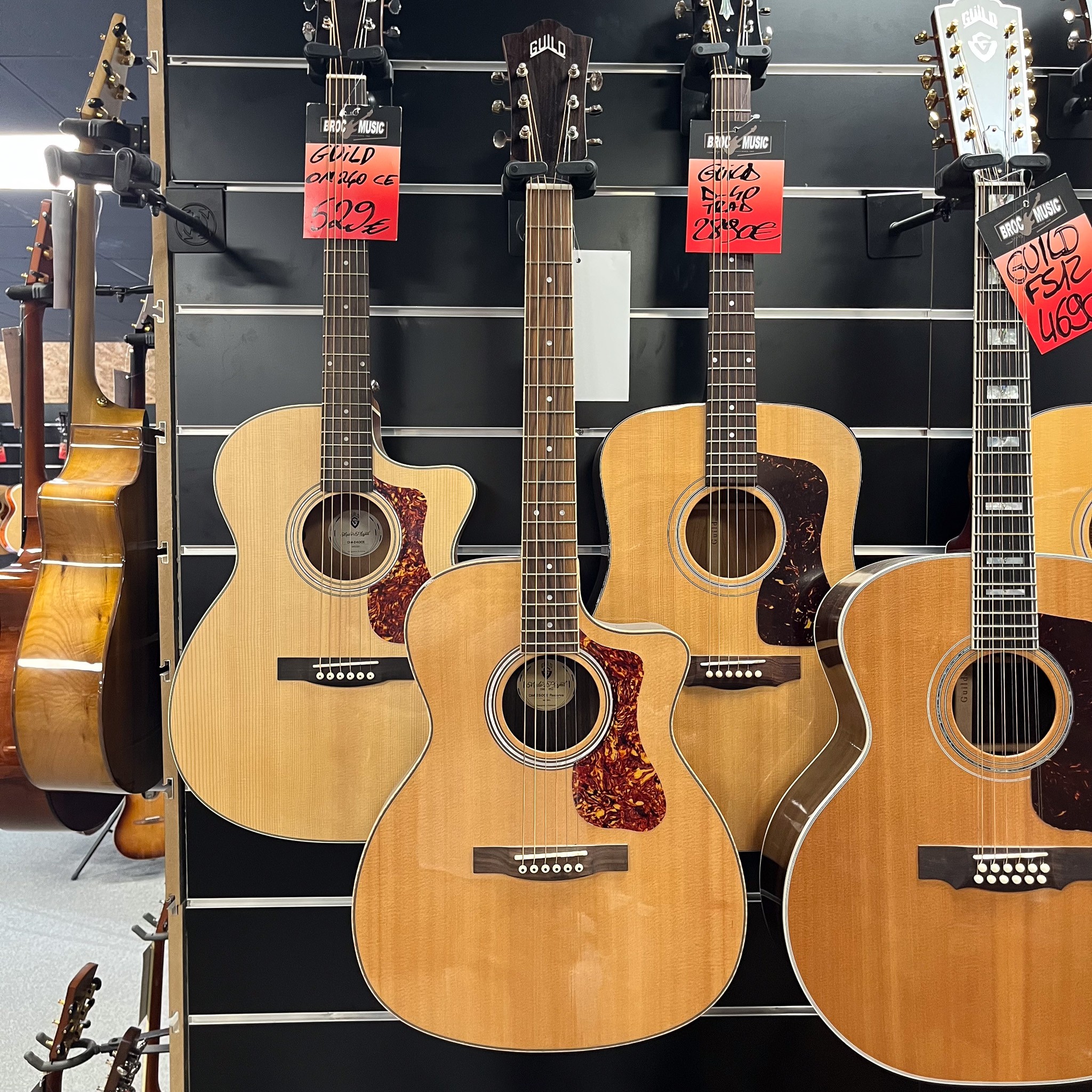 Guild OM‑250CE Reserve Natural