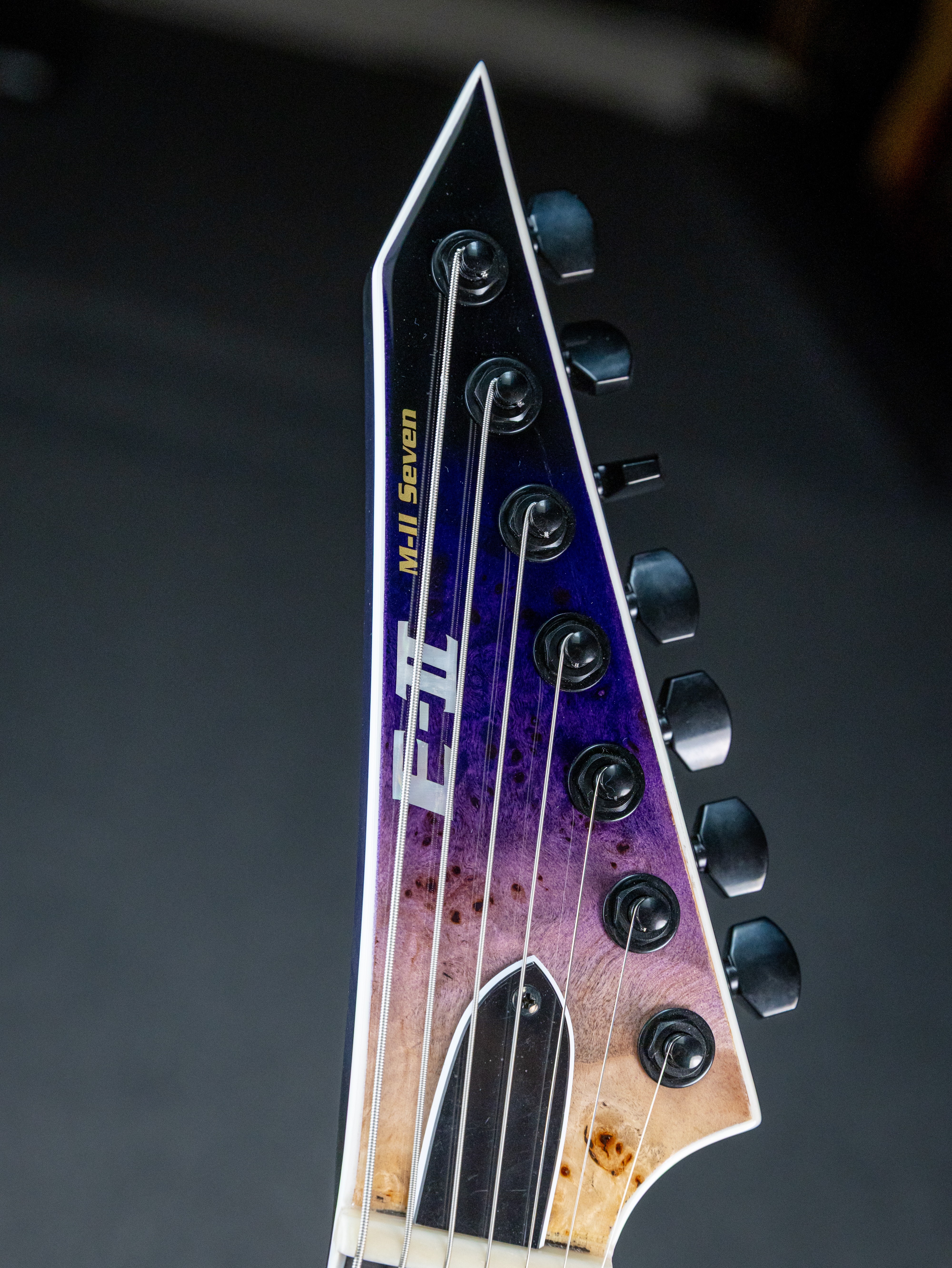 ESP E‑II M‑II‑7 NT Purple Natural Fade