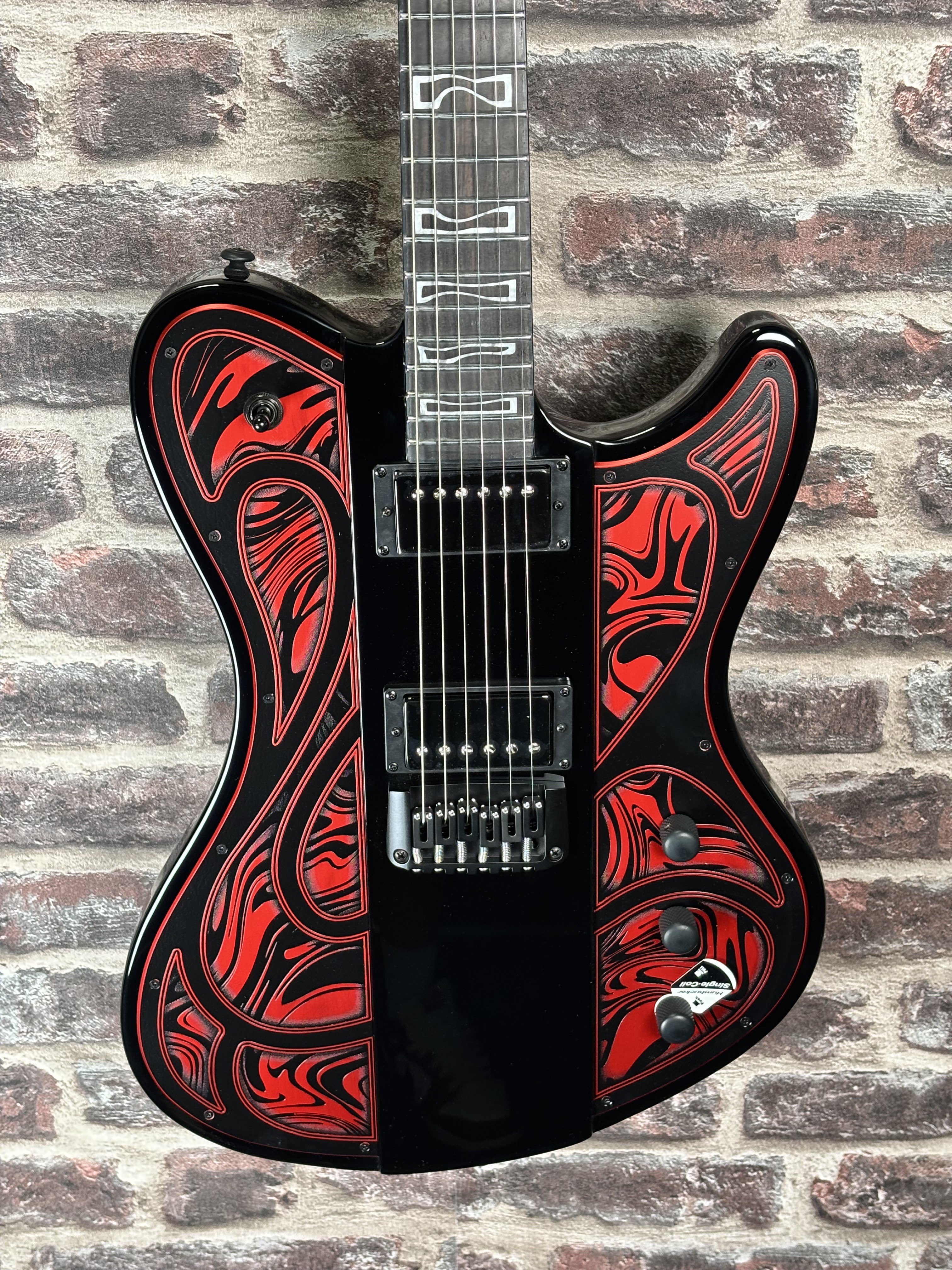 Schecter Ultra Przym Mercury Rose finition Gloss Black