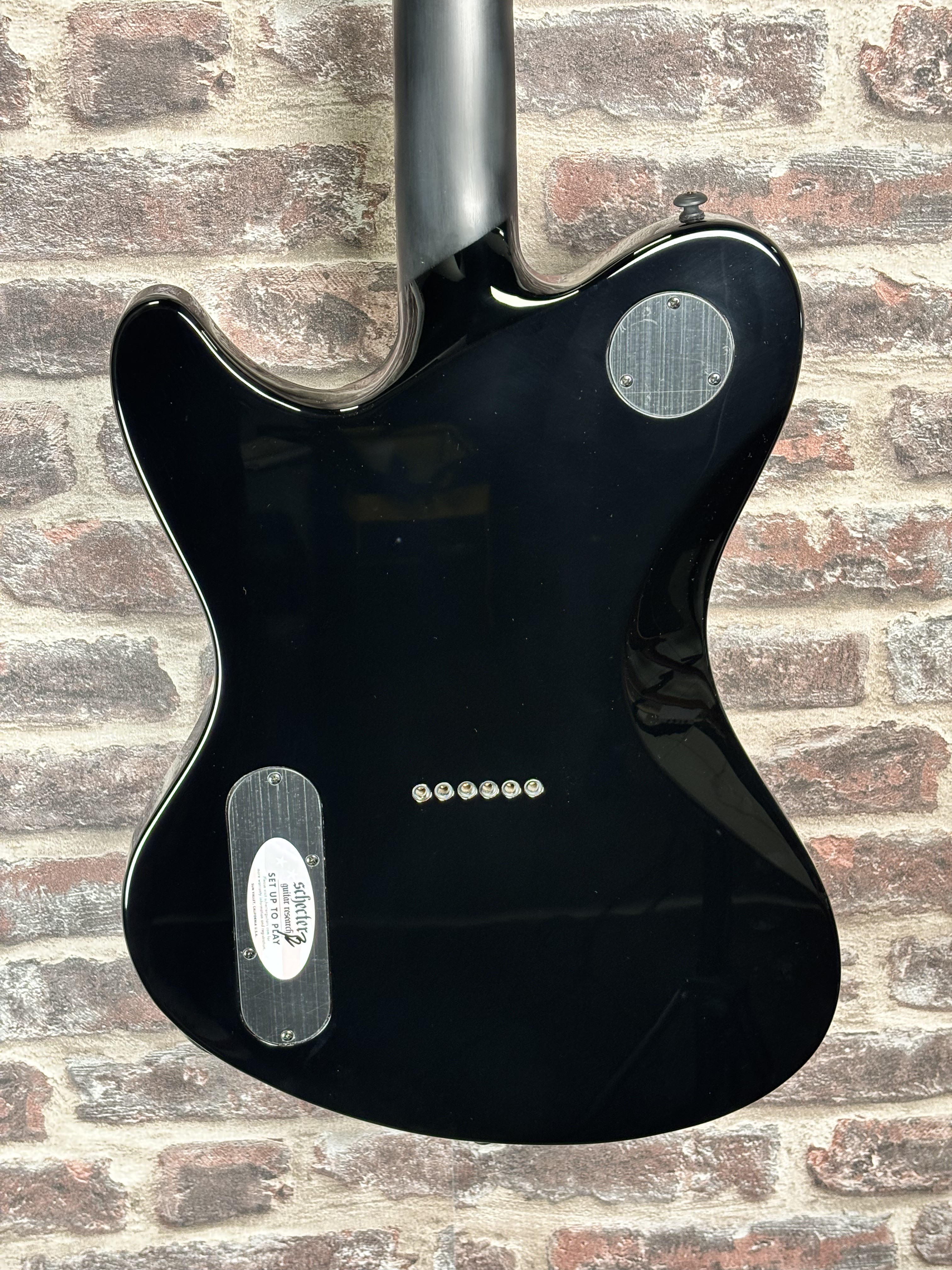 Schecter Ultra Przym Mercury Rose finition Gloss Black