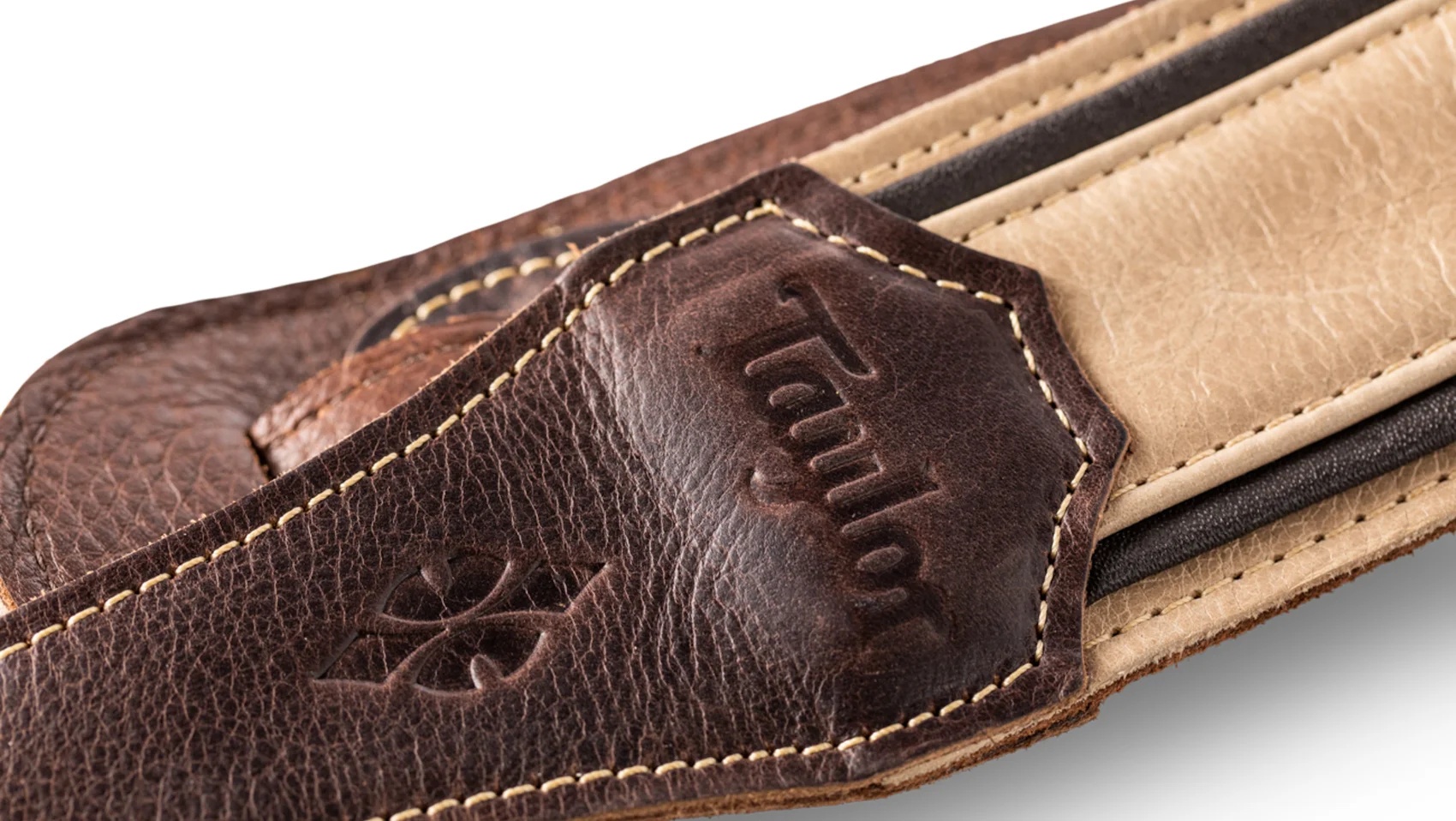 4111-25 Taylor Reflections Strap,Spruce/Ebony Lthr,2.5