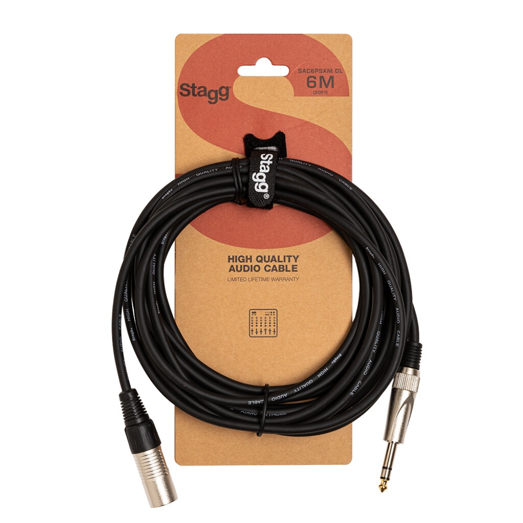 Câble audio Stagg SAC6PXM DL