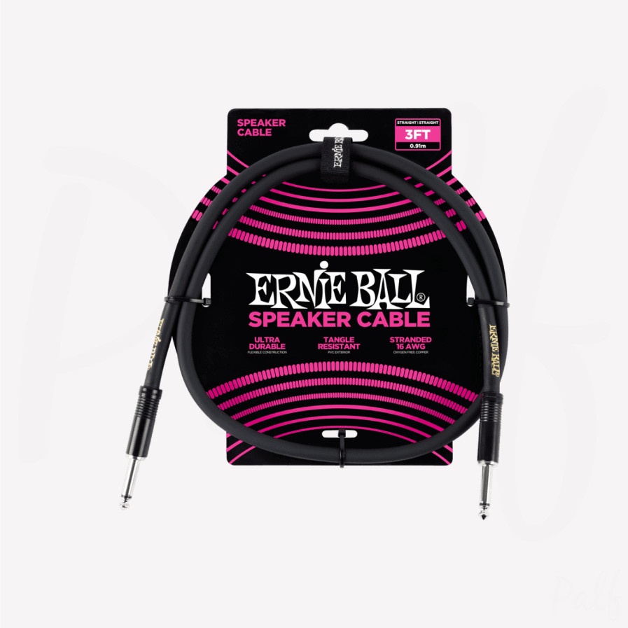 Câble haut‑parleur Ernie Ball P06072 180 cm