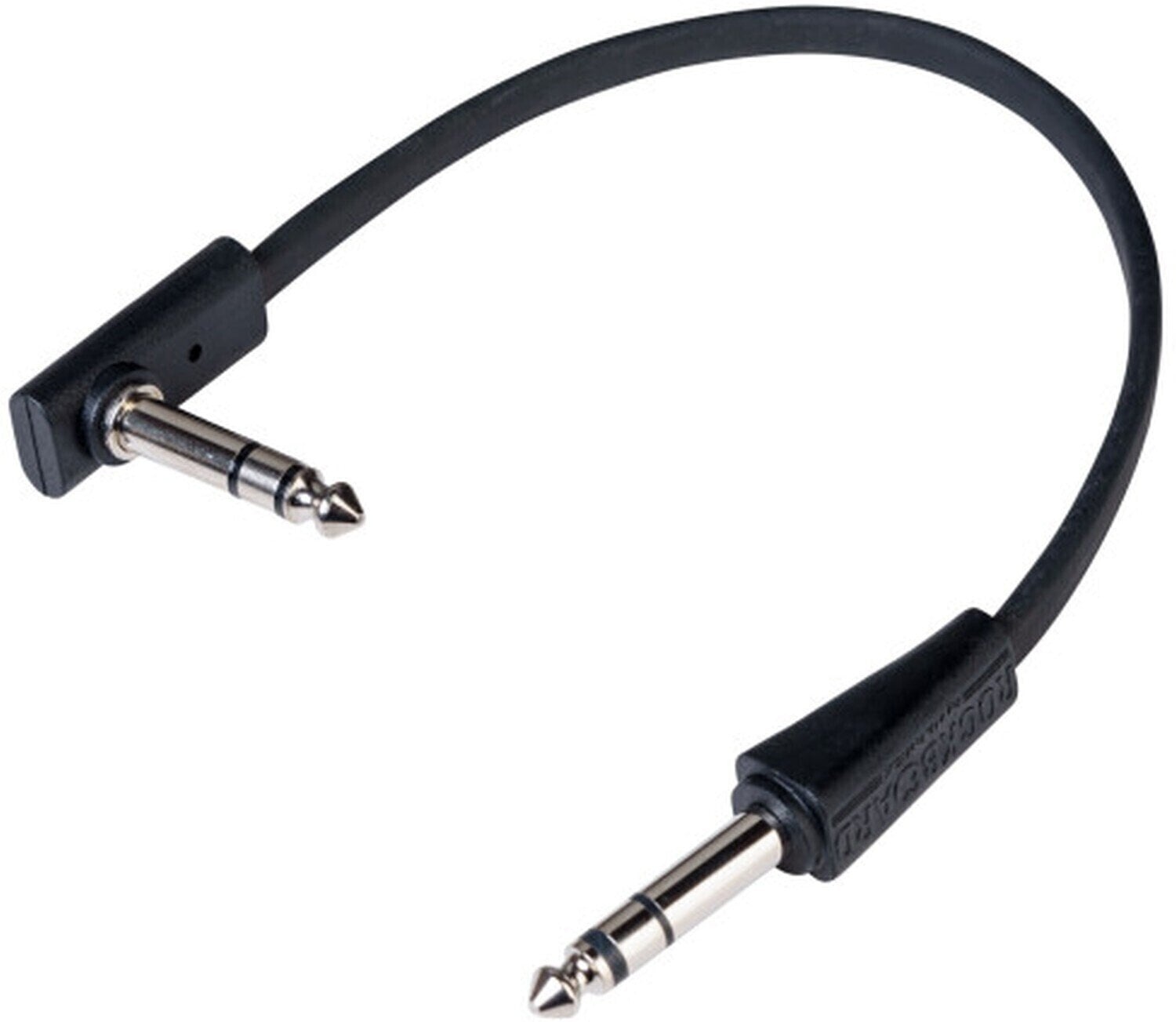 Câble RockBoard Flat TRS 20 cm (droit/anglé)