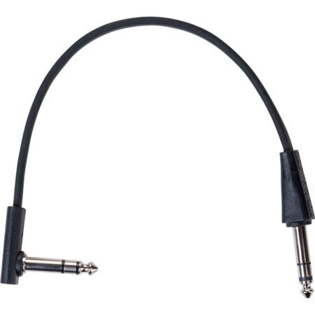 Câble RockBoard Flat TRS 20 cm (droit/anglé)