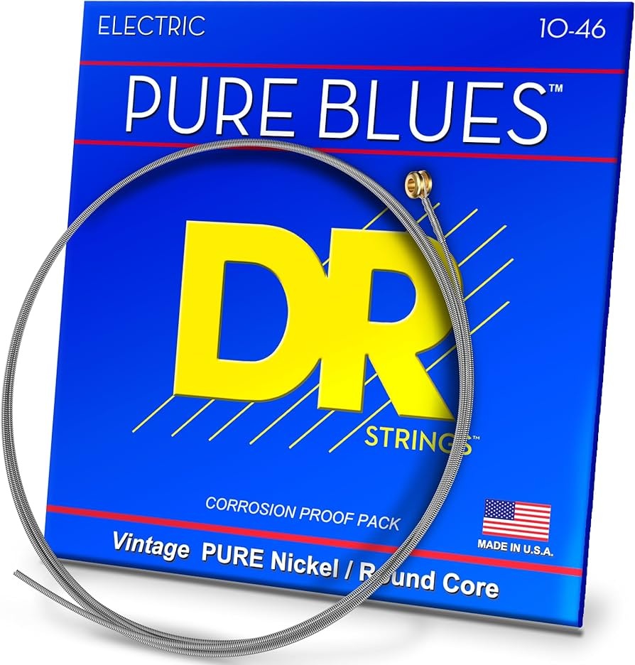 DR Pure Blues Vintage Nickel 09‑46