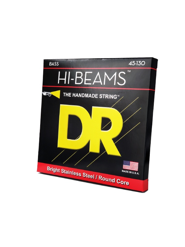 DR Strings Hi‑Beams (.045‑.130) – 5 cordes