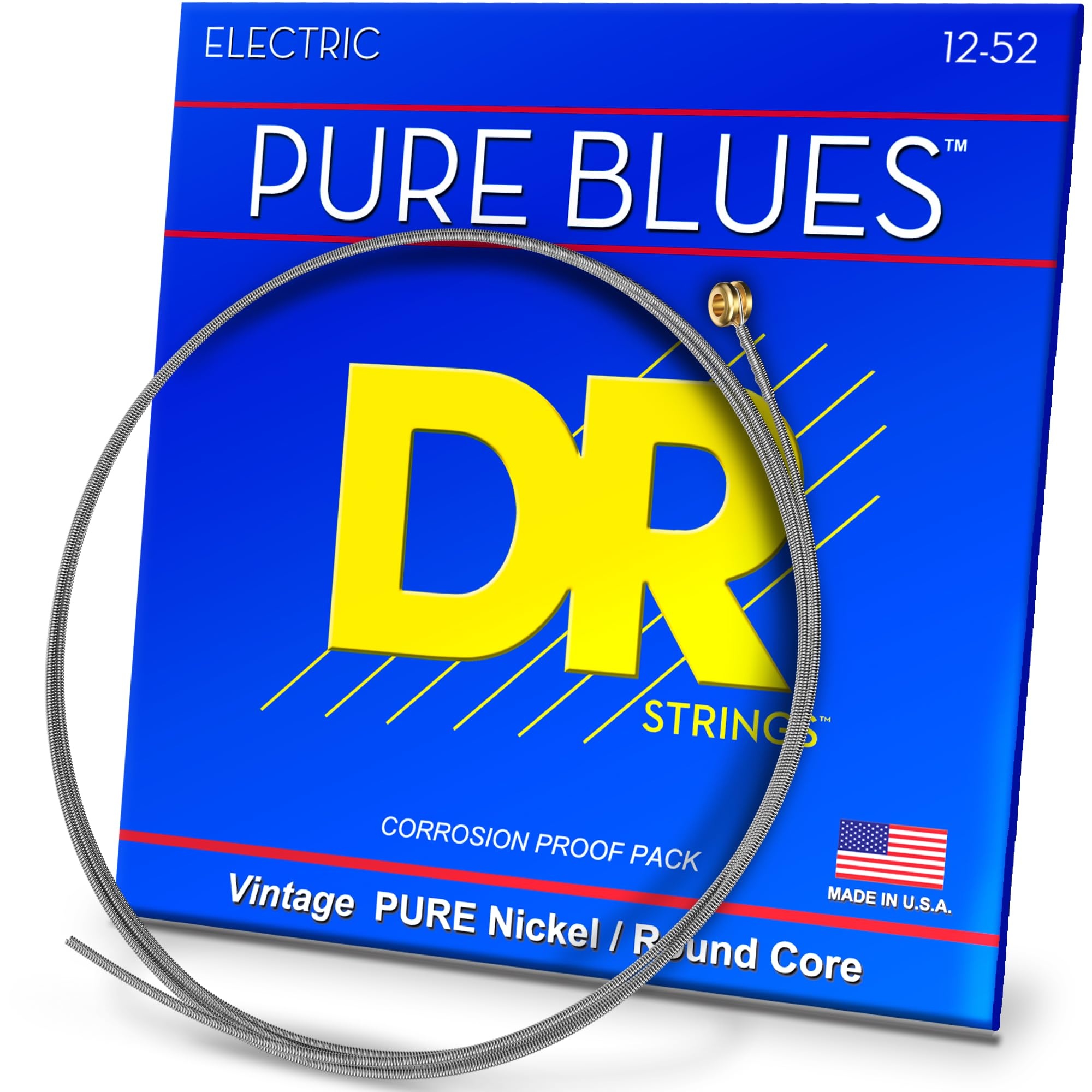 DR Strings Pure Blues PHR-12  12-52