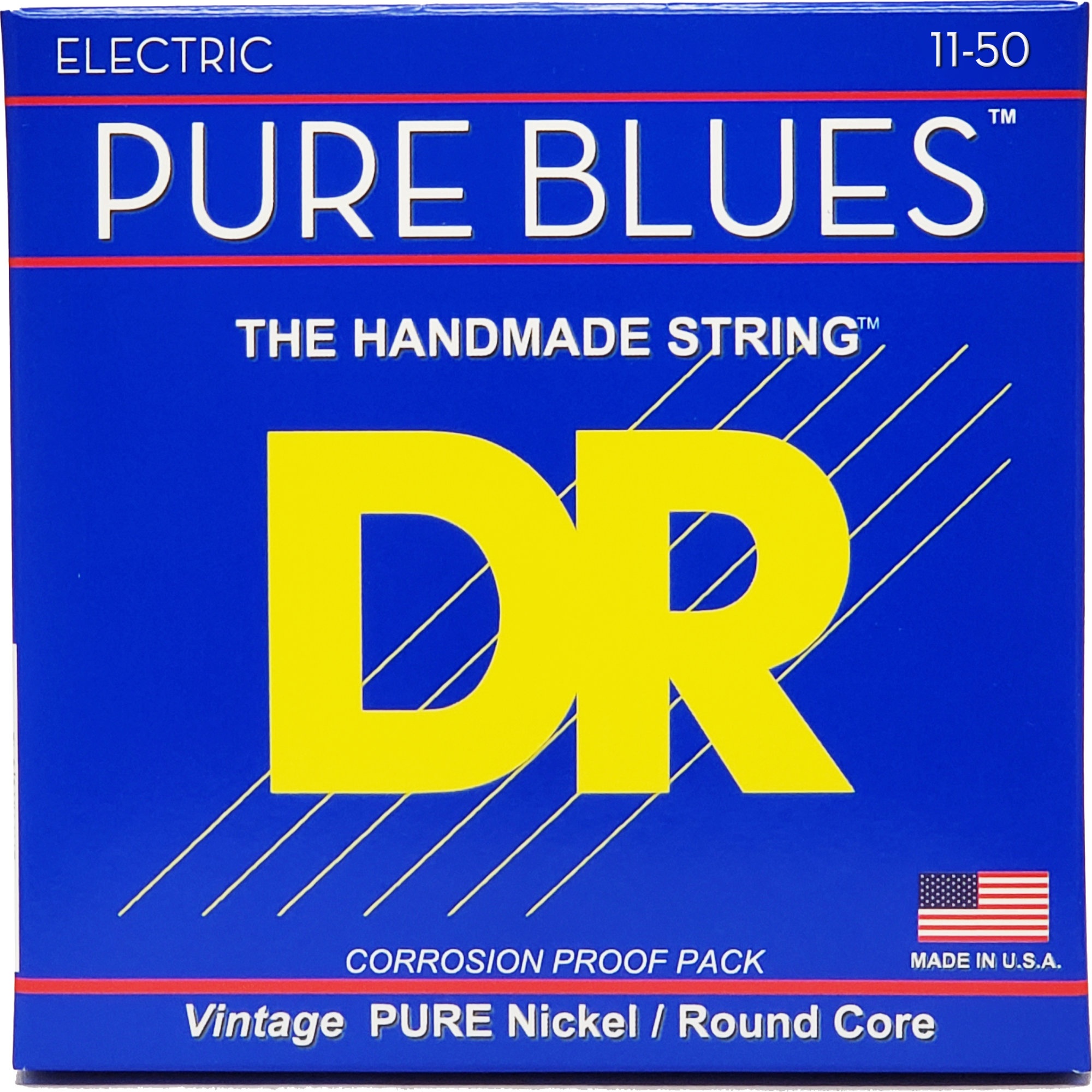 DR Strings Pure Blues PHR‑11 11-50