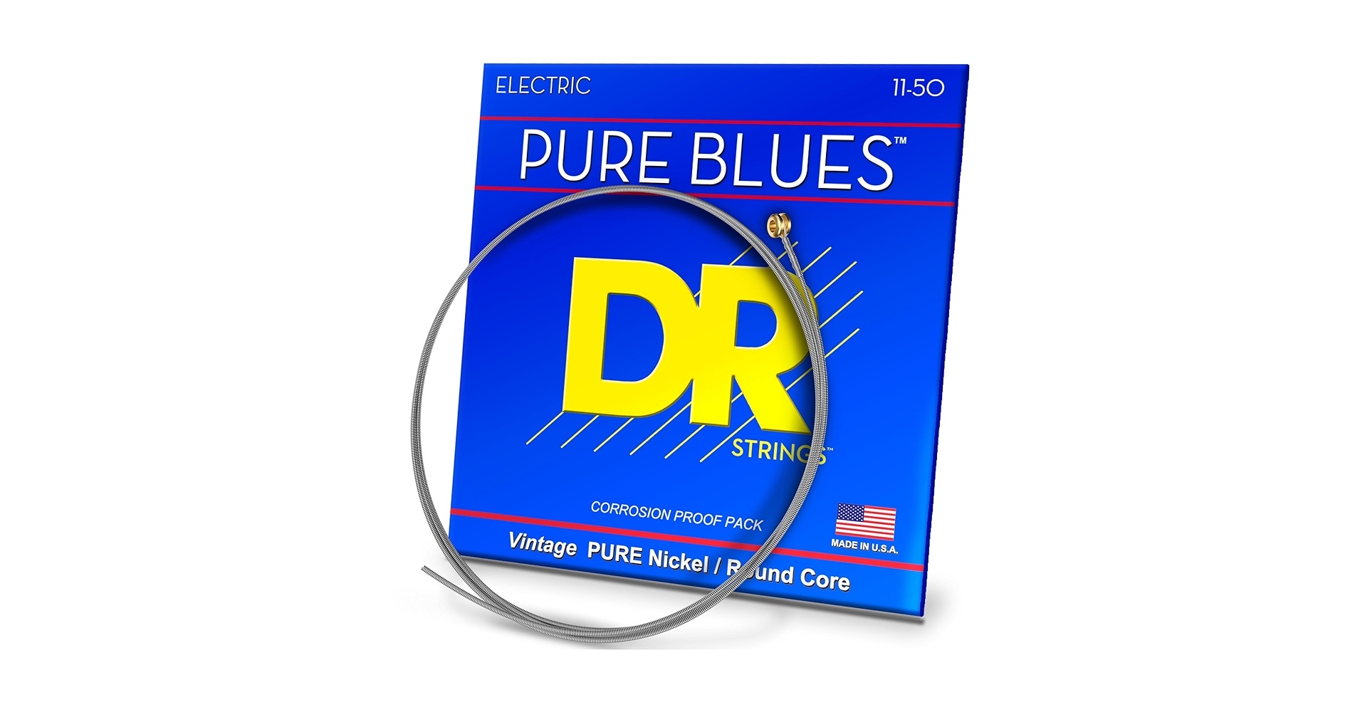 DR Strings Pure Blues PHR‑11 11-50