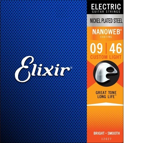 ELIXIR ELECTRIC NANOWEB CUSTOM LIGHT 9-46 CEL 12027