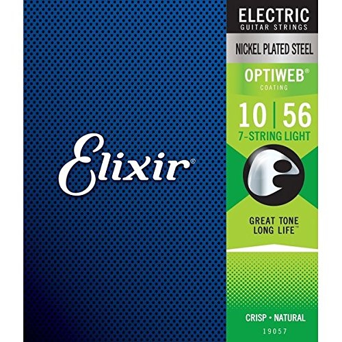 ELIXIR ELECTRIC OPTIWEB 7 STRINGS 10-56