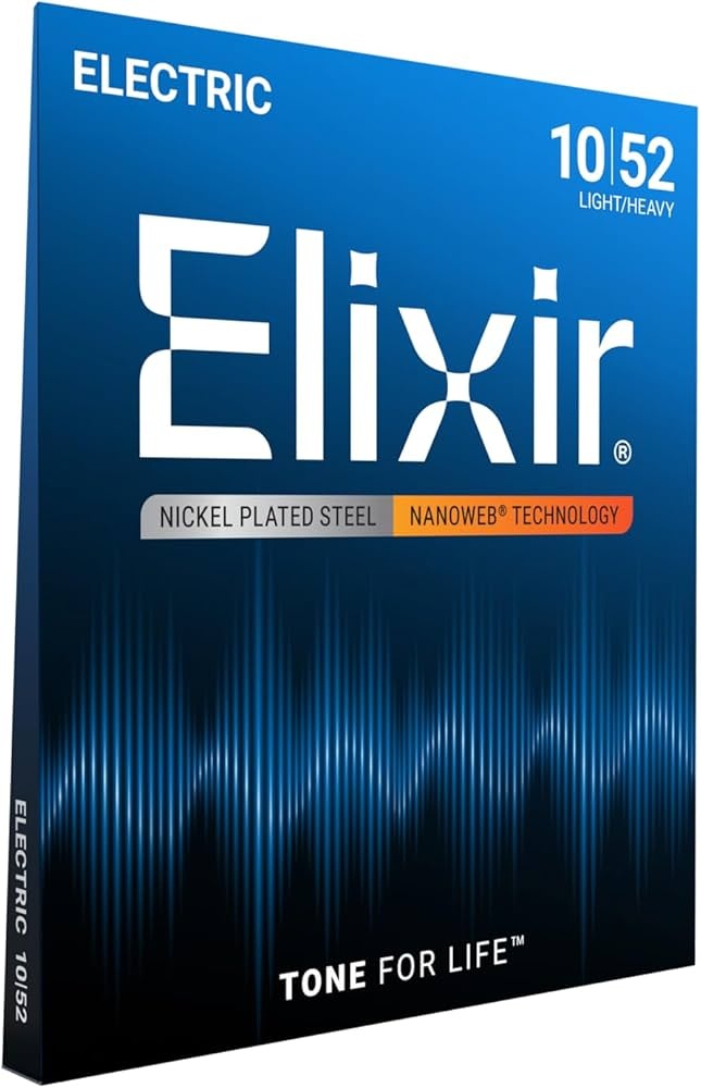 Elixir Nanoweb Electric Light‑Heavy (10‑52)