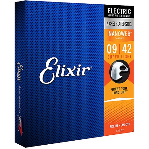 Elixir Nanoweb Super Light 09‑42 CEL 12002