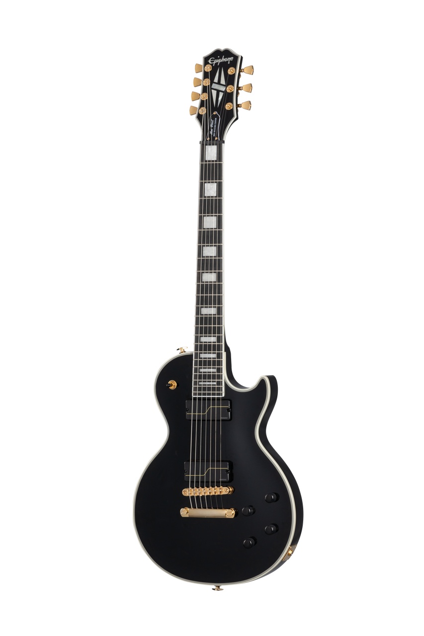 Epiphone Matt Heafy Les Paul Custom Origins 7 cordes Ebony