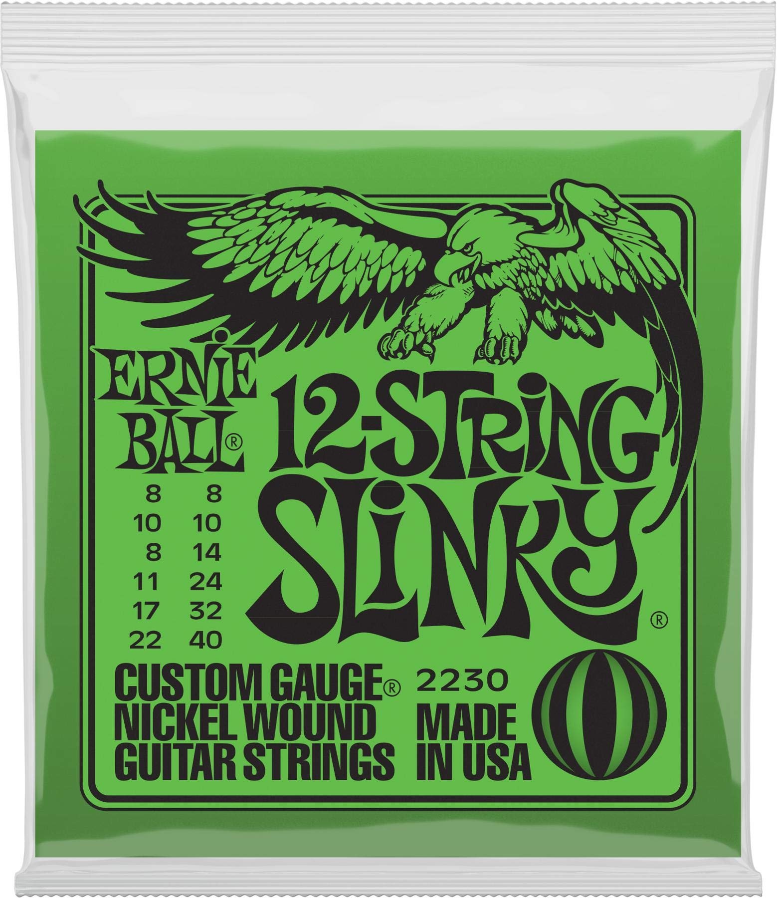 ERNIE BALL 12-STRING SLINKY 8-40