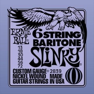 Ernie Ball Slinky baryton 6 cordes 13‑72