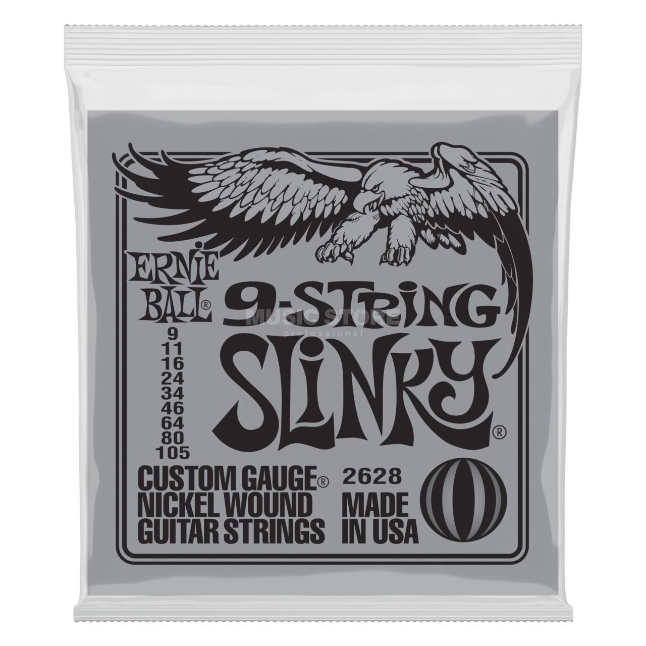 ERNIE BALL 9-STRING SLINKY 9-105