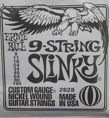 ERNIE BALL 9-STRING SLINKY 9-105