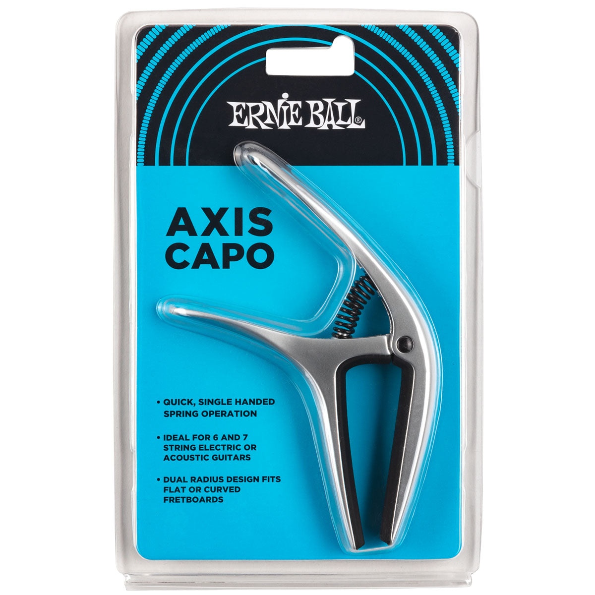 Ernie Ball Capodastre Axis SILVER P09601