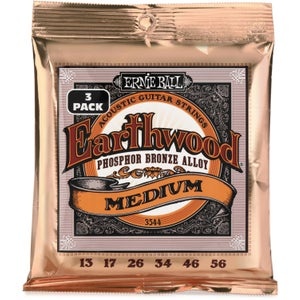 ERNIE BALL EARTHWOOD PHOSPHOR BRONZE 10–50