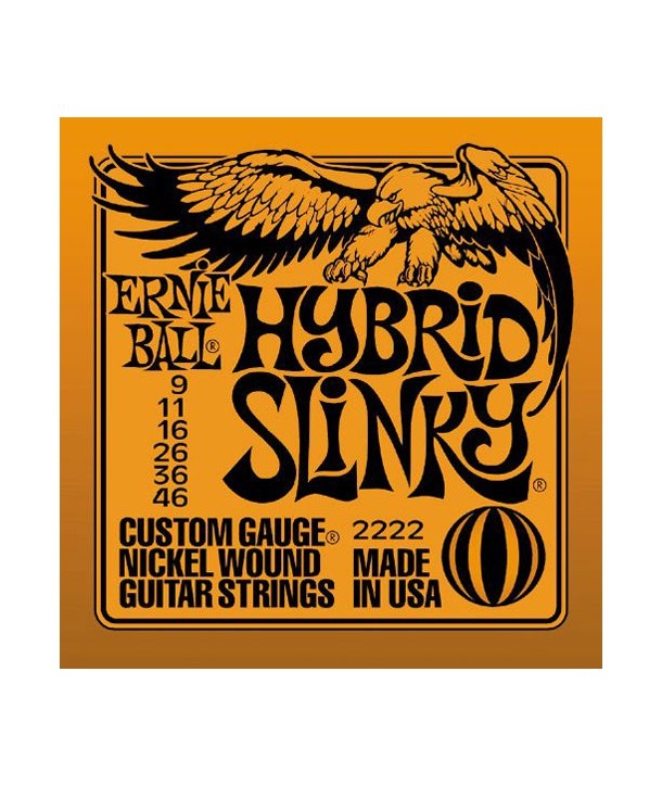 ERNIE BALL HYBRID SLINKY 9‑46