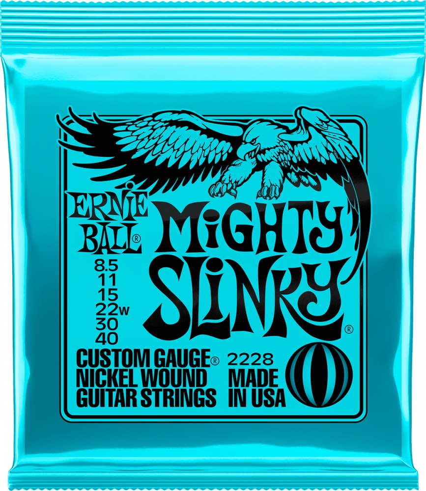 ERNIE BALL MIGHTY SLINKY 8,5–40