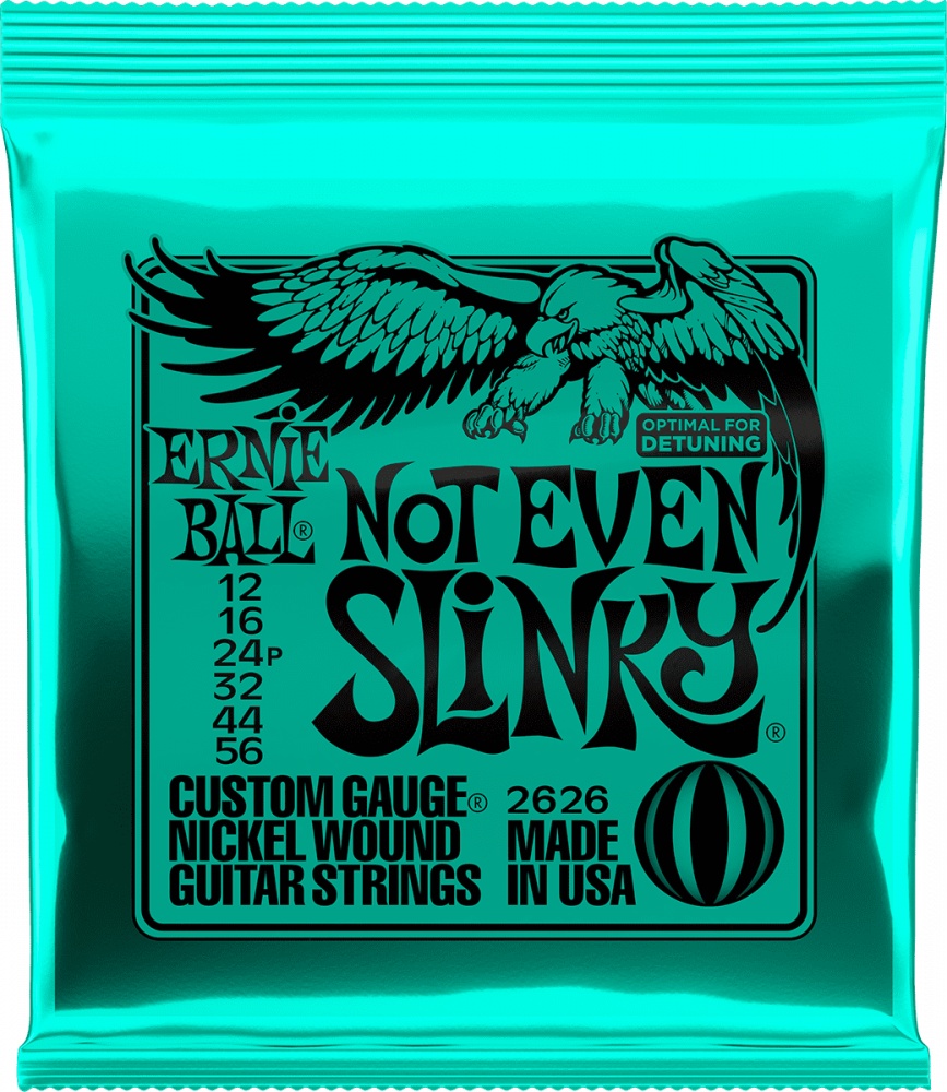 ERNIE BALL NOT EVEN SLINKY 12–56