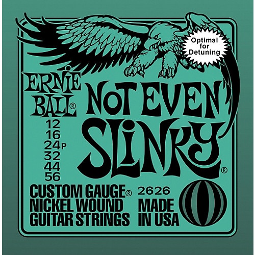 ERNIE BALL NOT EVEN SLINKY 12–56