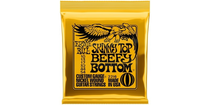 ERNIE BALL SKINNY TOP BEEFY BOTTOM 10-54