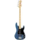 Fender American Performer Precision Bass, finition Satin Lake Placid Blue