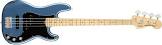 Fender American Performer Precision Bass, finition Satin Lake Placid Blue