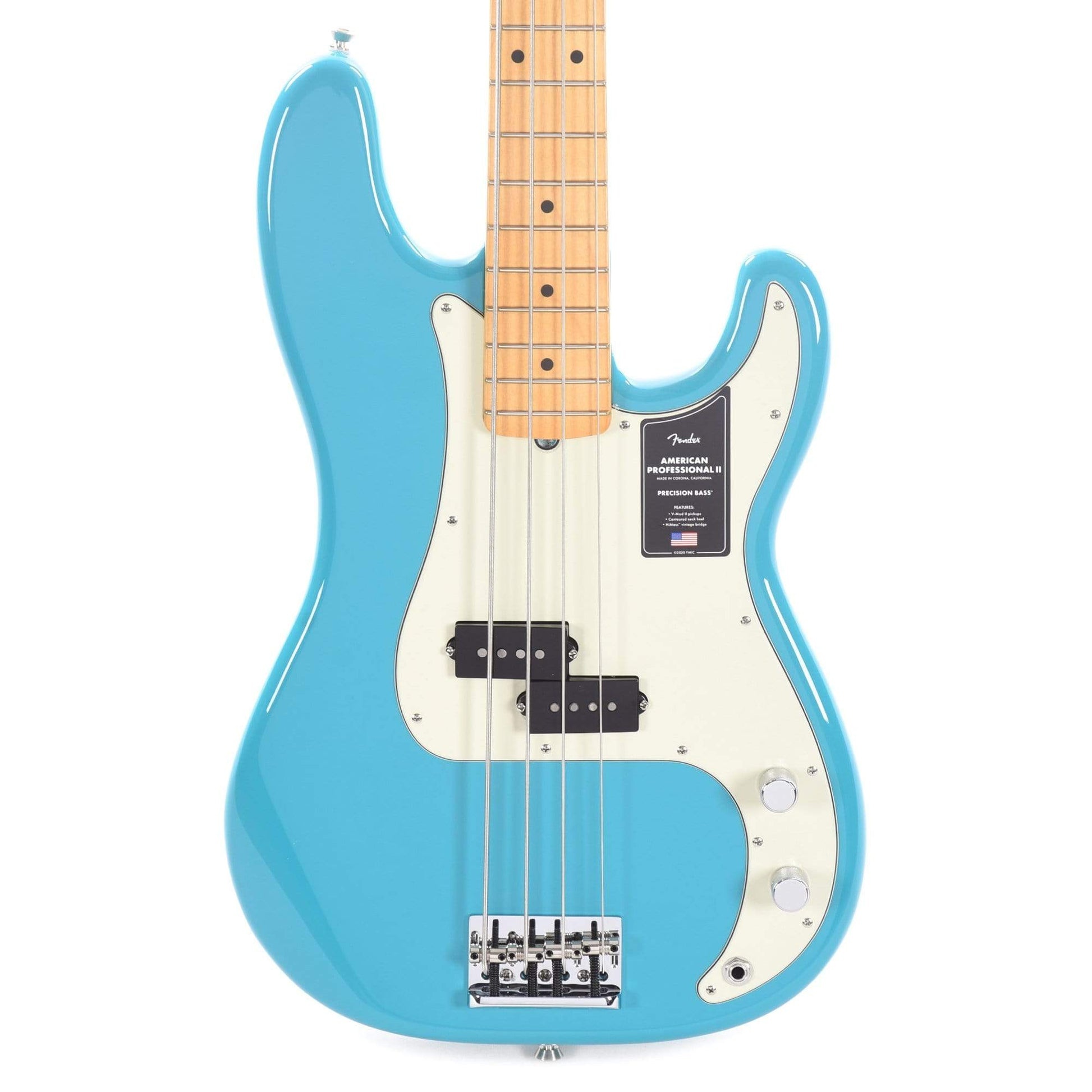 Fender American Professional II Precision Bass Miami Blue