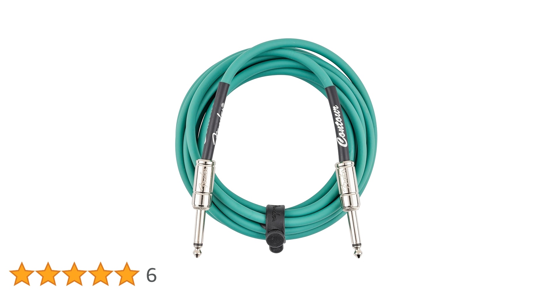 FENDER CONTOUR 10’ CABLE 3M SHERWOOD GREEN