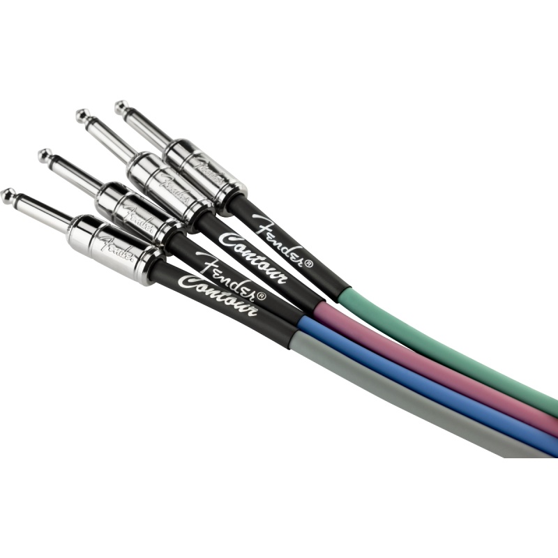 FENDER CONTOUR 15’ CABLE BURGUNDY MIST 4,5M